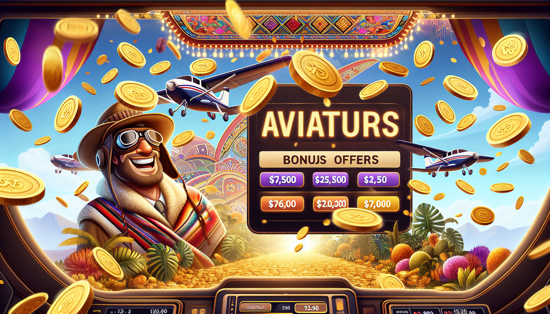 Bonos y promociones del juego Aviator en DoradoBet Casino Perú