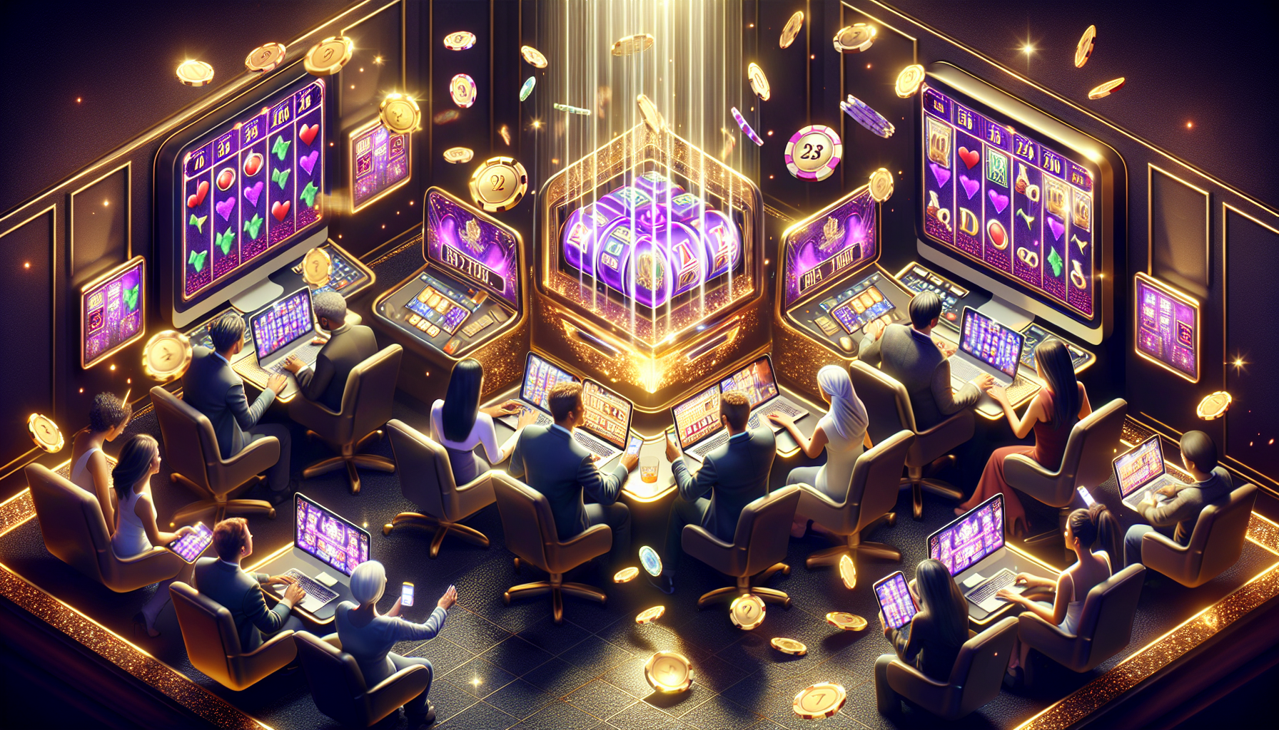 Jugadores peruanos disfrutando de tragamonedas y juegos top en Doradobet Perú